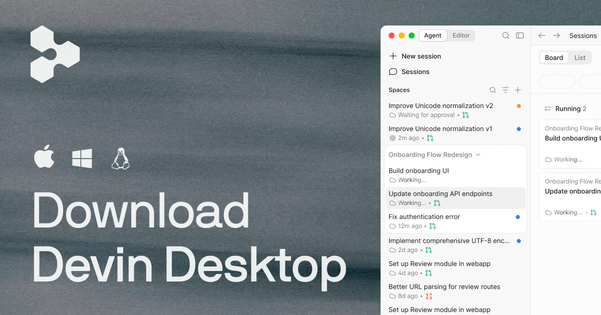 Devin Desktop (ex-Windsurf)