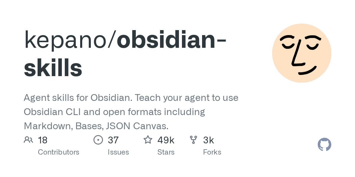 Obsidian Skills